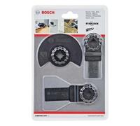 Bosch 2608662343 3 Piece Starlock Multi Tool Plunge Blade Set Wood Metal GOP