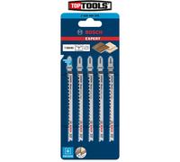 Bosch Expert T308BO Wood Clean Cut Jigsaw Blades Pack of 5