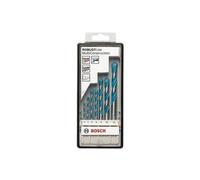 Bosch 7x EXPERT CYL-9 MultiConstruction Drill Bit Set (for Concrete, Soft tiles, Ø 5-10 mm, Professional Accessory Impact Drill/Driver, Rotary Drill/Drivers)