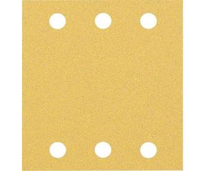 Bosch 2608901656 EXPERTC470 Sandpaper 80Grit 107x115mm with Hook a...