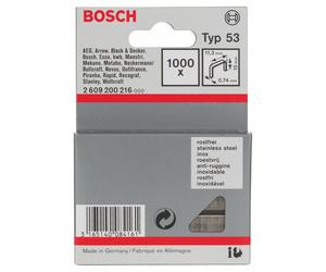 Bosch 2609200216 11.4 x 0.74 x 10 mm Type 53 Fine Staples
