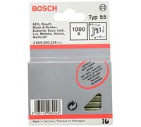 Bosch 2609200224 Fine Wire Staple, Silver, 30 x 6 mm, Set of 1000 Piece