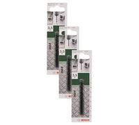 Bosch 2609255006 Metal Drill Bits HSS-R with Diameter 3.5mm (Pack of 3)