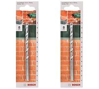 Bosch 2609255434 120mm Masonry Drill Bit with Diameter 8mm (Pack of 2)