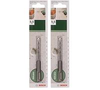 Bosch 2609255504 110mm SDS-Plus Hammer Drill Bit with Diameter 5.5mm (Pack of 2)