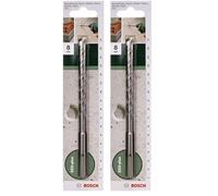 Bosch 2609255513 160mm SDS-Plus Hammer Drill Bit with Diameter 8mm (Pack of 2)