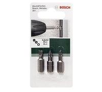 Bosch 2609255973 25mm Screwdriver Bit Set in Standard Quality (3 Pieces)