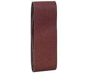 Bosch 2609256203 Sandpaper Sheets for Sanding Machines 65 x 410 mm / 1 Sheet with Grit Size 60/1 Sheet with Grit Size 80/1 Sheet with Grit Size 100 / Red