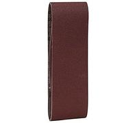 Bosch 2609256213 Sanding Belt for Belt Sanders 75 x 508 mm Grit Size 100 Pack of 3 Sheets Red