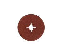 Bosch 2609256244 Fibre Sanding Disc for Angle Grinder Clamped for Wood and Metal 115 mm Disc, 22 mm Bore, 36 Grit