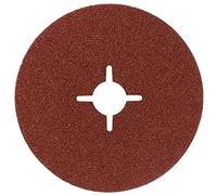 Bosch 2609256250 Fibre Sanding Disc for Angle Grinder Clamped for Wood and Metal 125mm Disc 22mm Bore 36 Grit