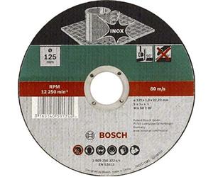 Bosch 2609256323 DIY Cutting Disc Stainless Steel 125 mm ø x 1.6 mm Straight