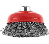 Bosch 2609256502 100 mm M14 Wire Cup Brush Crimped Wire