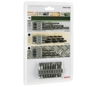 Bosch 2609256989 Universal Drill Set Uneo SDS-QUICK 19-pcs