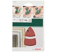Bosch 2609256A65 Sanding Sheet Set for Multi-Sanders (10-Piece)
