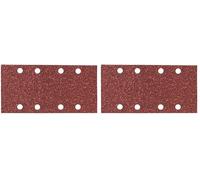 Bosch 2609256A80 Sanding Sheet Set for Orbital Sanders (10-Piece) (Pack of 2)