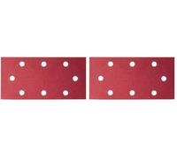 Bosch 2609256A93 Sanding Sheet Set for Orbital Sanders (10-Piece) (Pack of 2)