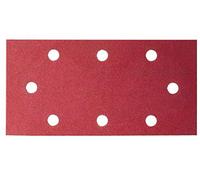 Bosch 2609256B01 Sanding Sheets Pack of 10 for AEG and Black + Decker Orbital Sanders 93 x 230 cm Number of Holes 8 Grit 40