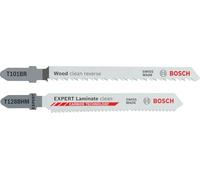 Bosch 26x T101BR and Expert Laminate Clean T128BHM Jigsaw Blades, 26 pcs