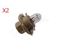 BOSCH 2pcs Bulb 12V 1,2W PURE LIGHT 1987302219