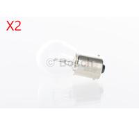 BOSCH 2pcs Bulb 24V 18W TRUCKLIGHT 1987302523