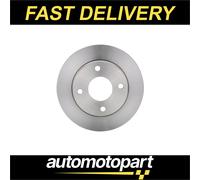 2x Brake Discs Pair Solid fits MAZDA 121 Mk3 1.3 Front 96 to 03 239.5mm Set New