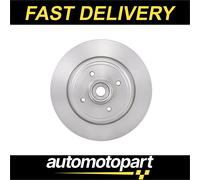 Bosch Brake Disc 0986479270 - Rear 274mm Solid 11mm ABS sensor ring - Fits Renault Megane/Scenic