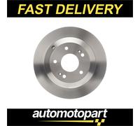 Bosch 2x Brake Discs Pair Solid Rear 301.8mm 0986479081 Set 584112P000 BD1652
