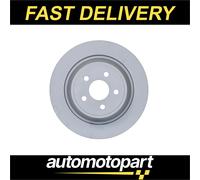 2x Brake Discs Pair Solid fits FORD S-MAX 1.5 Rear 2015 on 316mm Set Bosch New