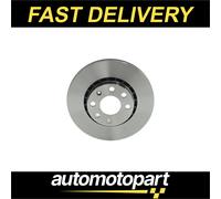 2x Brake Discs Pair Vented fits OPEL VECTRA A 1.7D Front 92 to 95 17DR 255.9mm