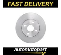 2x Brake Discs Pair Vented fits TOYOTA COROLLA E12 1.8 Front 01 to 06 1ZZ-FE Set