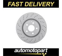 Bosch 2x Brake Discs Pair Vented Front 335mm 0986479413 Set A2214210612 BD1307
