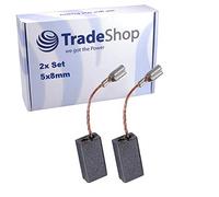 Bosch 2x Carbon Brushes 5 x 8 mm, Auto Shut-Off, Hammer Drill, Replacement Part