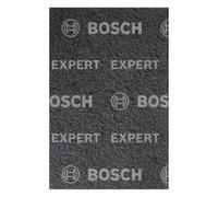 Bosch 2x EXPERT N880 Fleece Pads (for Steel sheets, Stainless steel, Ø 115 x 140 mm, Medium S, Professional Accessory Hand Sanding)