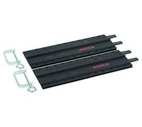 Bosch 2x Plastic Guide Rail with G-Clamps (2x 350 mm, Accessories for Circular Saws)