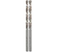 Bosch 2X PRO Metal HSS-G Twist Drill Bit Standard Length (for Non-Ferrous Metals, Steel, Ø 4,00 mm, Professional Accessory Drill Drivers) (Pack of 2)