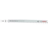 Bosch 2x PRO Multi Material Thick and Thin T345XF Jigsaw Blade | for Wood with nails, Steel, Length 132 mm, Professional Accessory Jigsaw