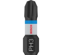 Bosch 2X PRO Phillips Impact Bit | Length 25 mm, Professional Accessory Screwdriver, Drill Drivers