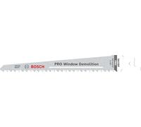 Bosch 2x PRO Window S611DF Demolition Reciprocating Saw Blade (for Wood with nails, Aluminium, Length 150 mm, Professional Accessory Reciprocating Saw)
