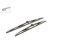 Bosch Wiper Blade Twin 725, Length: 650mm/550mm - Set of Front Wiper Blades