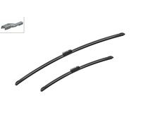 Bosch Wiper Blade Aerotwin A077S, Length: 750mm/500mm - Set of Front Wiper Blades - Only for Left-Hand Drive (EU)