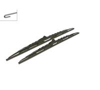 Bosch Wiper Blade Twin Spoiler 652S, Length: 650mm/575mm - Set of Front Wiper Blades
