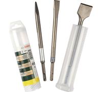 Bosch 3 Piece SDS Plus Chisel And Point Set