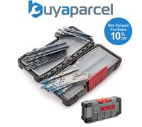 Bosch 30 Piece Jigsaw Blade Set Wood Metal T119BO T111C T118A + Robust Case