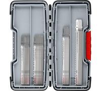 Bosch 30 x PRO Wood and Metal Jigsaw Blade Set for Kitchen Builders, 30 Pieces (for Kitchen Worktop, Hardwood, Length 100 mm, Professional Accessories Jigsaw)