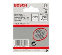 Bosch 3000x Narrow Crown Staples, Resin-Coated, Type 55 | Length 23 mm, Professional Accessory Cordless Stapler, Hand Tacker