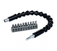 Bosch 300mm Flexible Drill Extension Screwdriver & 11 Piece Bit Set