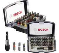 Bosch 32pc Screwdriver Bit Set Colour Coded Bits Magnetic Holder