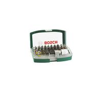 Bosch 32pc. Screwdriver Bit Set (PH-, PZ-, Hex-, T-, TH-, S-Bit, Accessories Drill and Screwdriver)