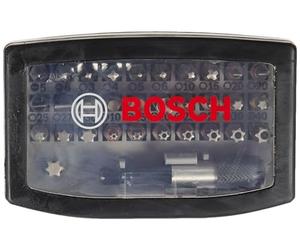 Bosch 32x Extra Hard Mixed Screwdriver Bit Set, 32 pcs | Length 25 mm, Professional Accessory Screwdriver